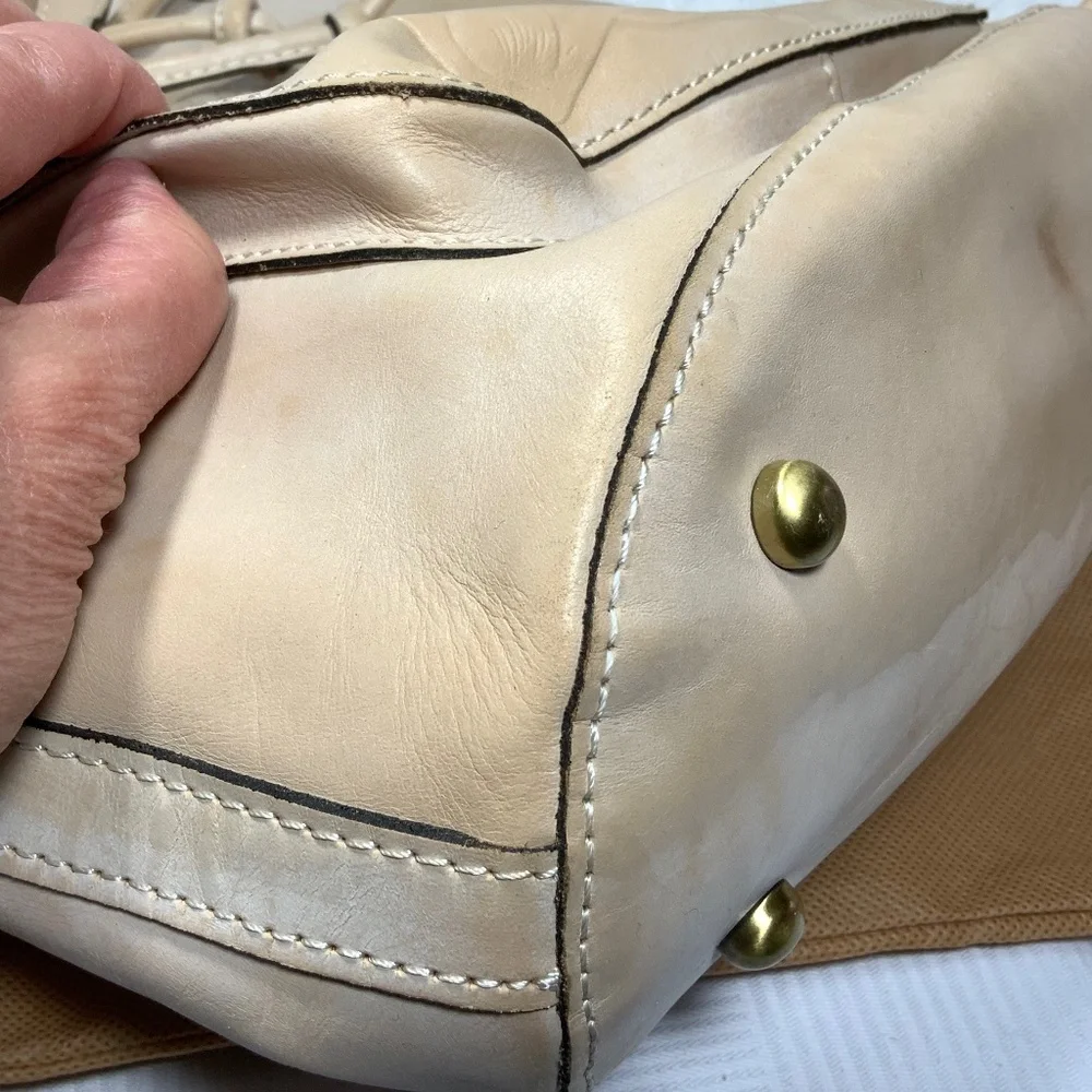 Patricia Nash Sabina Tooled Leather Drawstring Bucket Crossbody - Picture 14 of 16